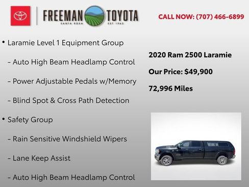 Used 2020 RAM 2500 Laramie AWD/4WD image 9