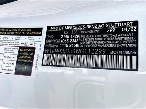Used 2022 Mercedes-Benz C 300 Cabriolet image 15