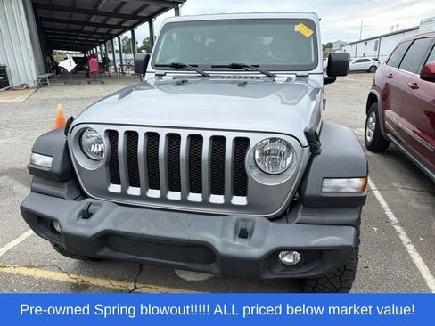 Used 2021 Jeep Wrangler Unlimited Sport AWD/4WD image 2