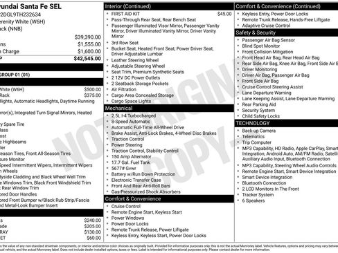 New 2026 Hyundai Santa Fe SEL AWD/4WD image 15