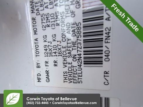 Used 2007 Toyota Tacoma 4x4 Double Cab image 18