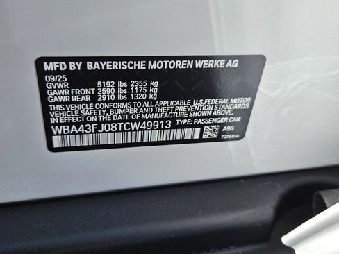New 2026 BMW 530i w/ Convenience Package RWD image 12