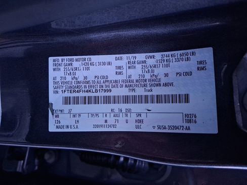 Used 2019 Ford Ranger XLT w/ Equipment Group 301A Mid image 26