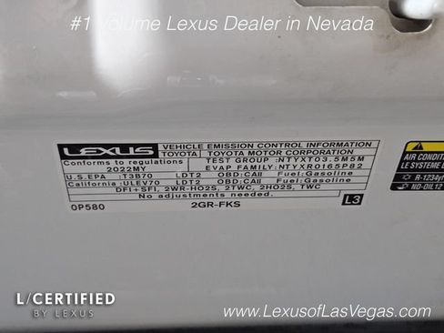Certified 2022 Lexus RX 350 FWD w/ Premium Package image 29