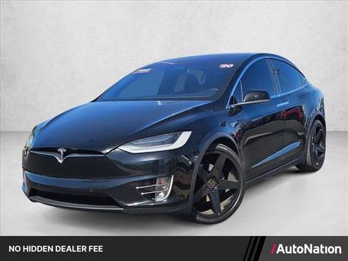 Used 2020 Tesla Model X Long Range AWD/4WD image 1