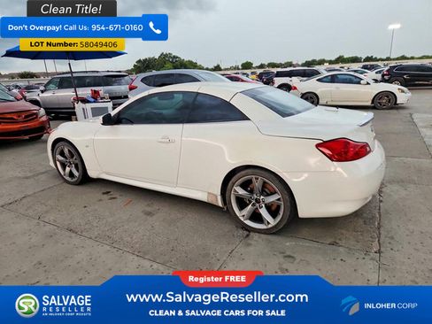 Used 2014 INFINITI Q60 Convertible w/ Premium Package RWD image 3