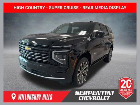 New 2026 Chevrolet Tahoe High Country AWD/4WD image 1