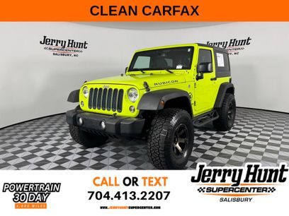 Used 2016 Jeep Wrangler Rubicon w/ Power Convenience Group