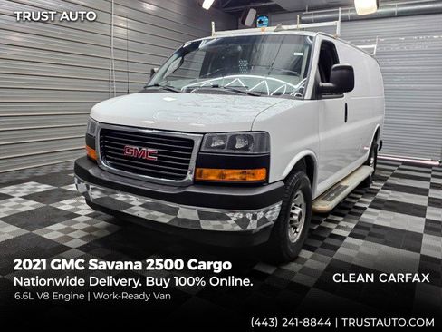 Used 2021 GMC Savana 2500 w/ Driver Convenience Package RWD image 1