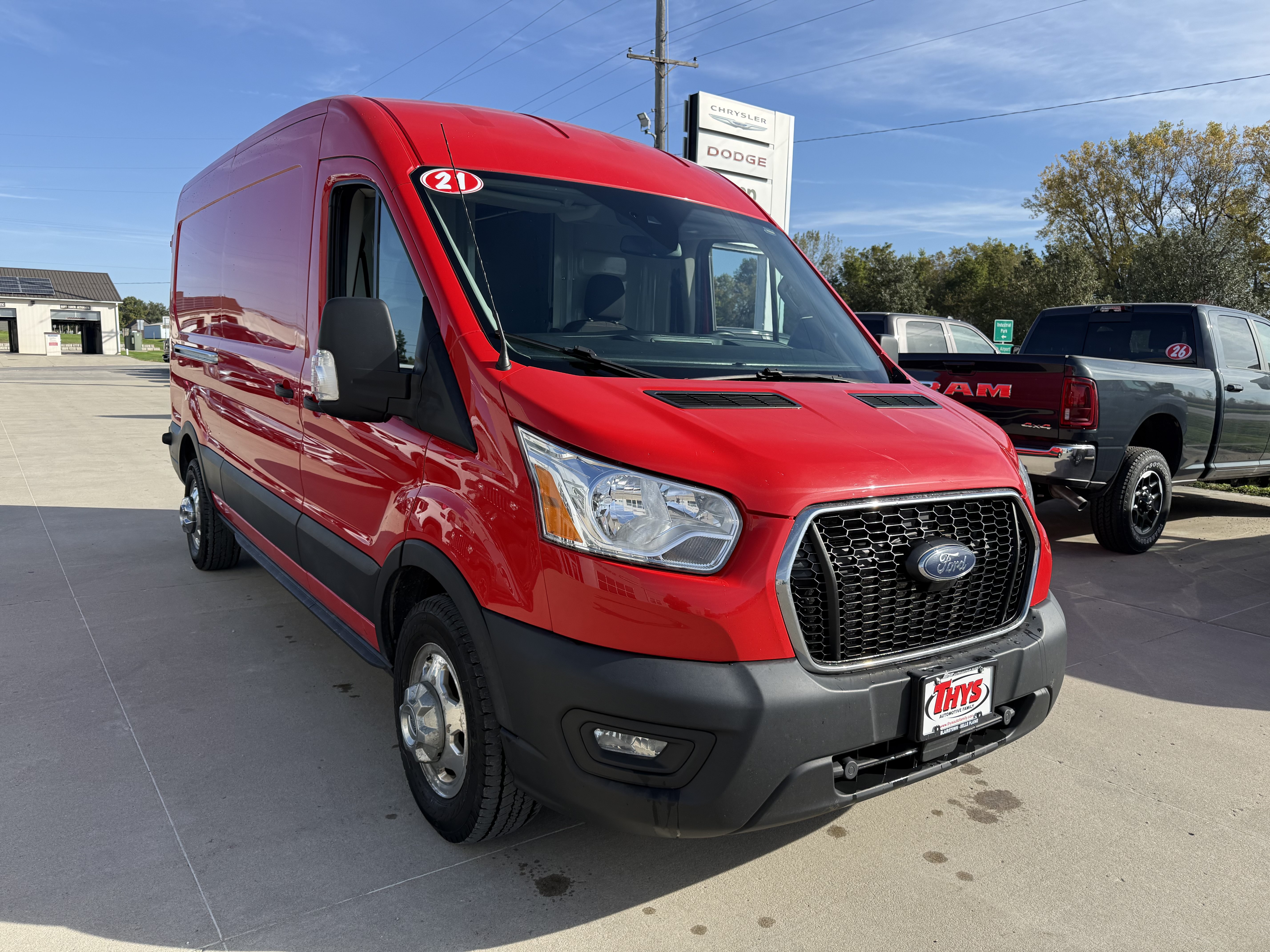 Used 2021 Ford Transit 250 Medium Roof AWD w/ Interior Upgrade Package image 29