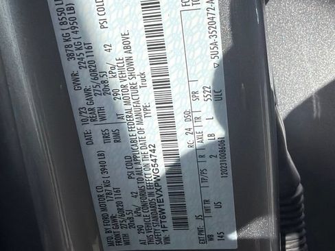 Used 2023 Ford F150 Lightning XLT w/ Equipment Group 312A High AWD/4WD image 7