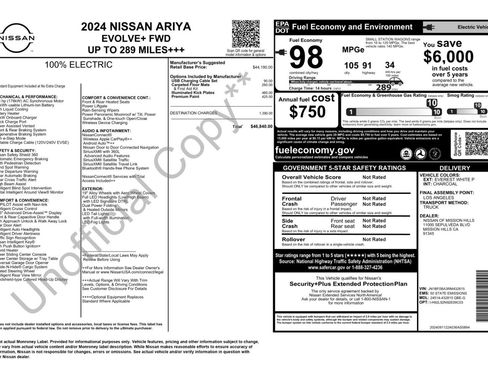 Used 2024 Nissan Ariya FWD image 56