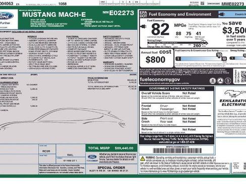Certified 2021 Ford Mustang Mach-E GT w/ GT Performance Edition AWD/4WD image 33