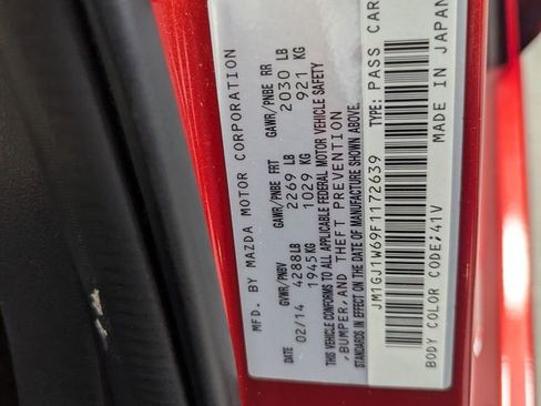 Used 2015 MAZDA MAZDA6 Grand Touring FWD image 26