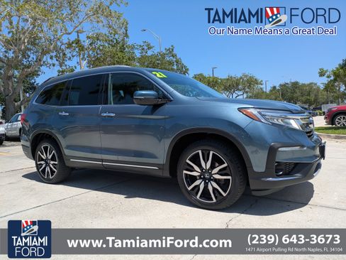 Used 2021 Honda Pilot Elite image 1