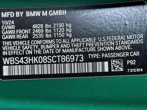 Used 2025 BMW M4 CS AWD/4WD image 24