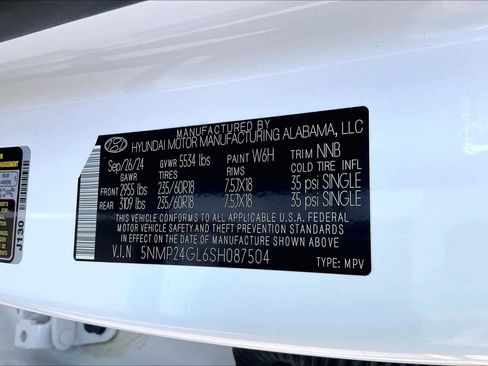 Certified 2025 Hyundai Santa Fe SEL image 30