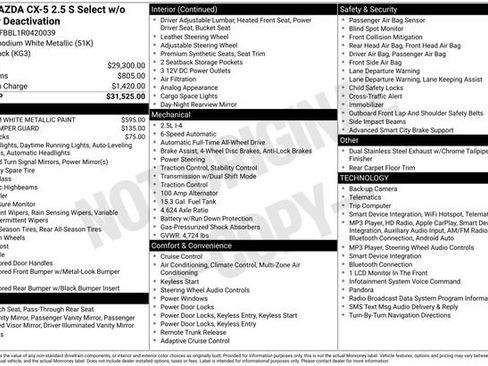 Used 2024 MAZDA CX-5 AWD 2.5 S w/ Select Package image 12