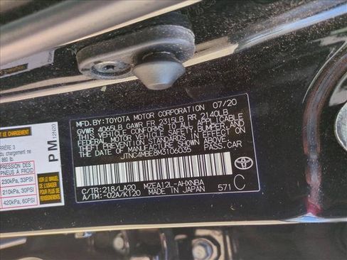 Certified 2021 Toyota Corolla XSE FWD image 14