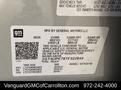 New 2026 GMC Sierra 2500 AT4 w/ AT4 Premium Plus Package AWD/4WD image 25