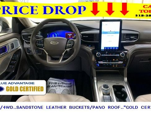 Certified 2022 Ford Explorer Platinum w/ Equipment Group 601A image 32