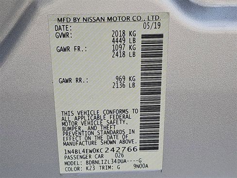 Used 2019 Nissan Altima 2.5 SL image 37