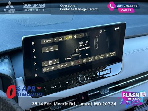 New 2025 Mitsubishi Outlander SE image 11