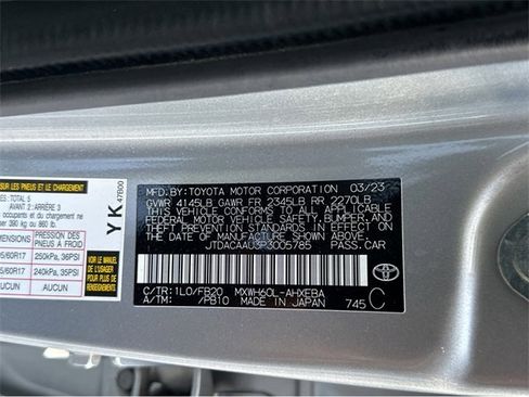 Used 2023 Toyota Prius LE image 45