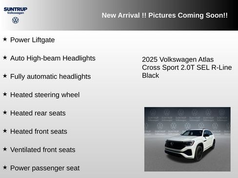 Used 2025 Volkswagen Atlas Cross Sport SEL R-Line AWD/4WD image 12
