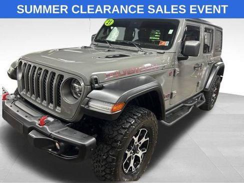 Used 2021 Jeep Wrangler Unlimited Rubicon AWD/4WD image 1