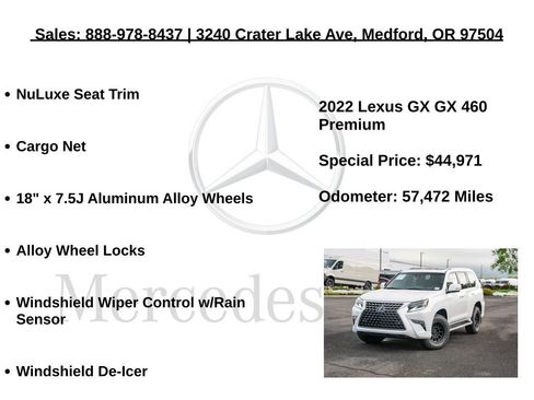 Used 2022 Lexus GX 460 Premium w/ Premium Package AWD/4WD image 24