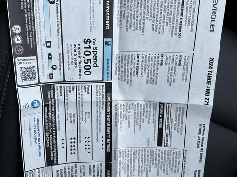 Used 2024 Chevrolet Tahoe Z71 w/ Z71 Off-Road Package image 35