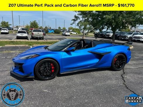 Used 2025 Chevrolet Corvette Z06 w/ Z07 Performance Package RWD image 1