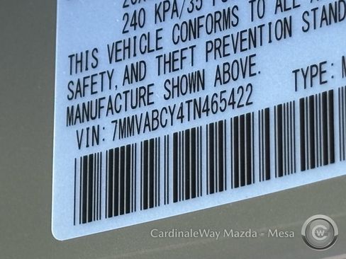 New 2026 MAZDA CX-50 AWD 2.5 S w/ Accent Package image 23