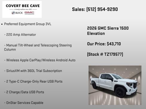 New 2026 GMC Sierra 1500 Elevation AWD/4WD image 18