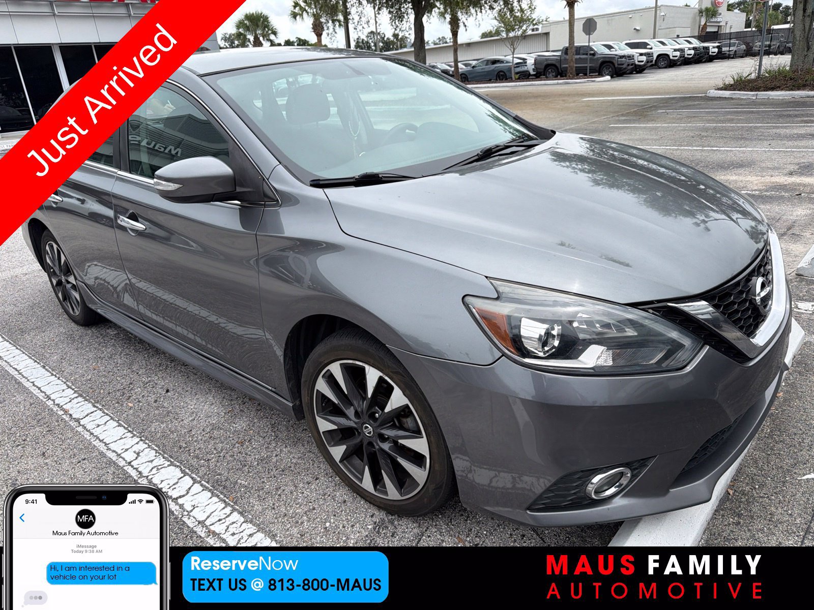 Used 2019 Nissan Sentra SR FWD image 1