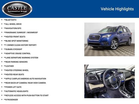 Used 2021 Subaru Ascent Limited w/ Technology Package image 3