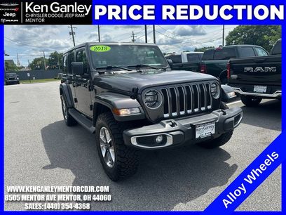 Used 2018 Jeep Wrangler Unlimited Sahara w/ Uconnect 4C Nav & Sound Group