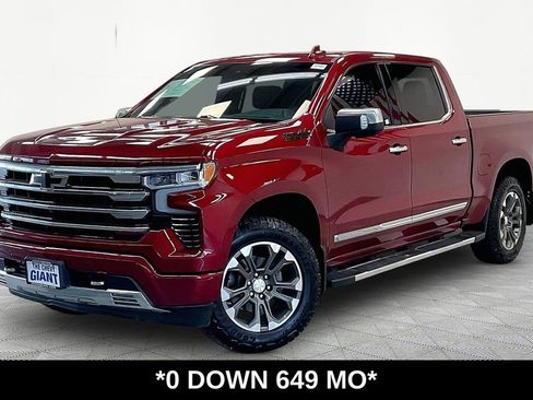 Used 2023 Chevrolet Silverado 1500 High Country w/ LPO, Dark Essentials Package AWD/4WD image 1