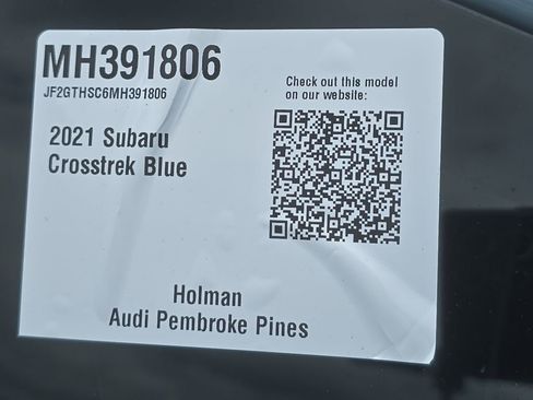 Used 2021 Subaru Crosstrek 2.5i Sport w/ Moonroof Package AWD/4WD image 31