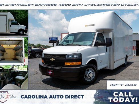 Used 2021 Chevrolet Express 4500 Extended w/ Power Convenience Package RWD image 1
