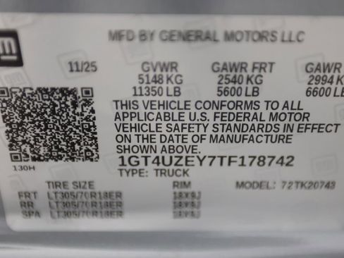 Used 2026 GMC Sierra 2500 AT4X AWD/4WD image 67