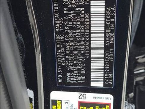 Used 2026 Toyota Camry SE w/ Convenience Package FWD image 18
