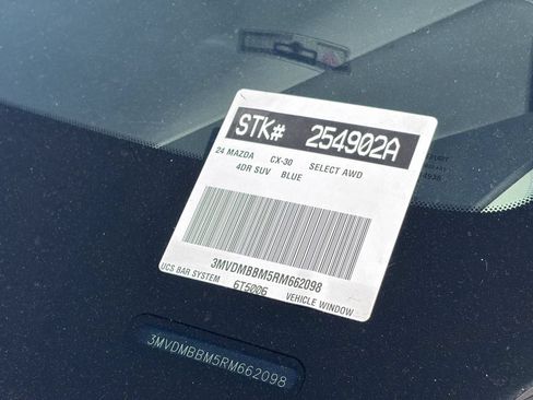 Used 2024 MAZDA CX-30 AWD 2.5 S w/ Select Sport Pkg image 14