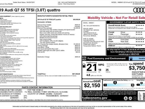 Used 2019 Audi Q7 3.0T Premium Plus image 11