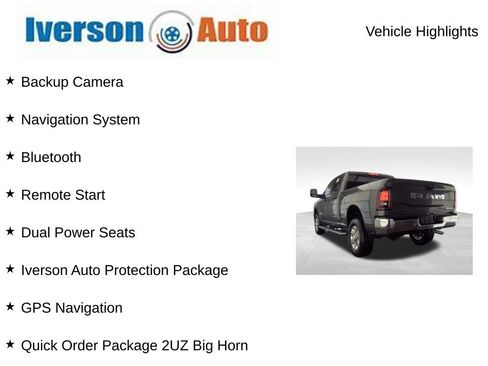 Used 2025 RAM 2500 Big Horn AWD/4WD image 2