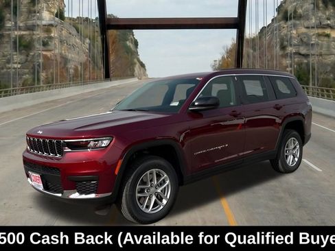 New 2025 Jeep Grand Cherokee L Laredo w/ Luxury Tech Group I RWD image 3