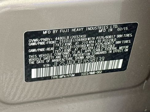 Used 2015 Subaru Forester 2.5i Premium w/ Popular Package #1 AWD/4WD image 31
