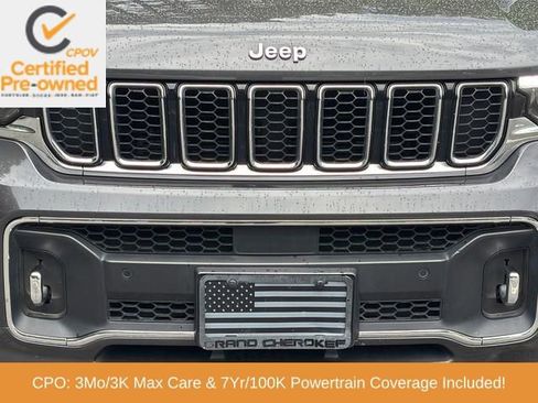 Certified 2021 Jeep Grand Cherokee L Overland w/ Luxury Tech Group IV AWD/4WD image 29