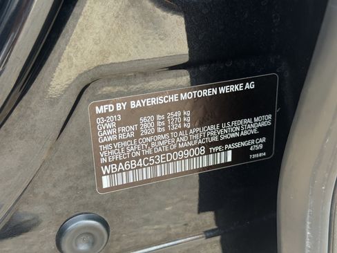 Used 2014 BMW 650i Gran Coupe xDrive image 26